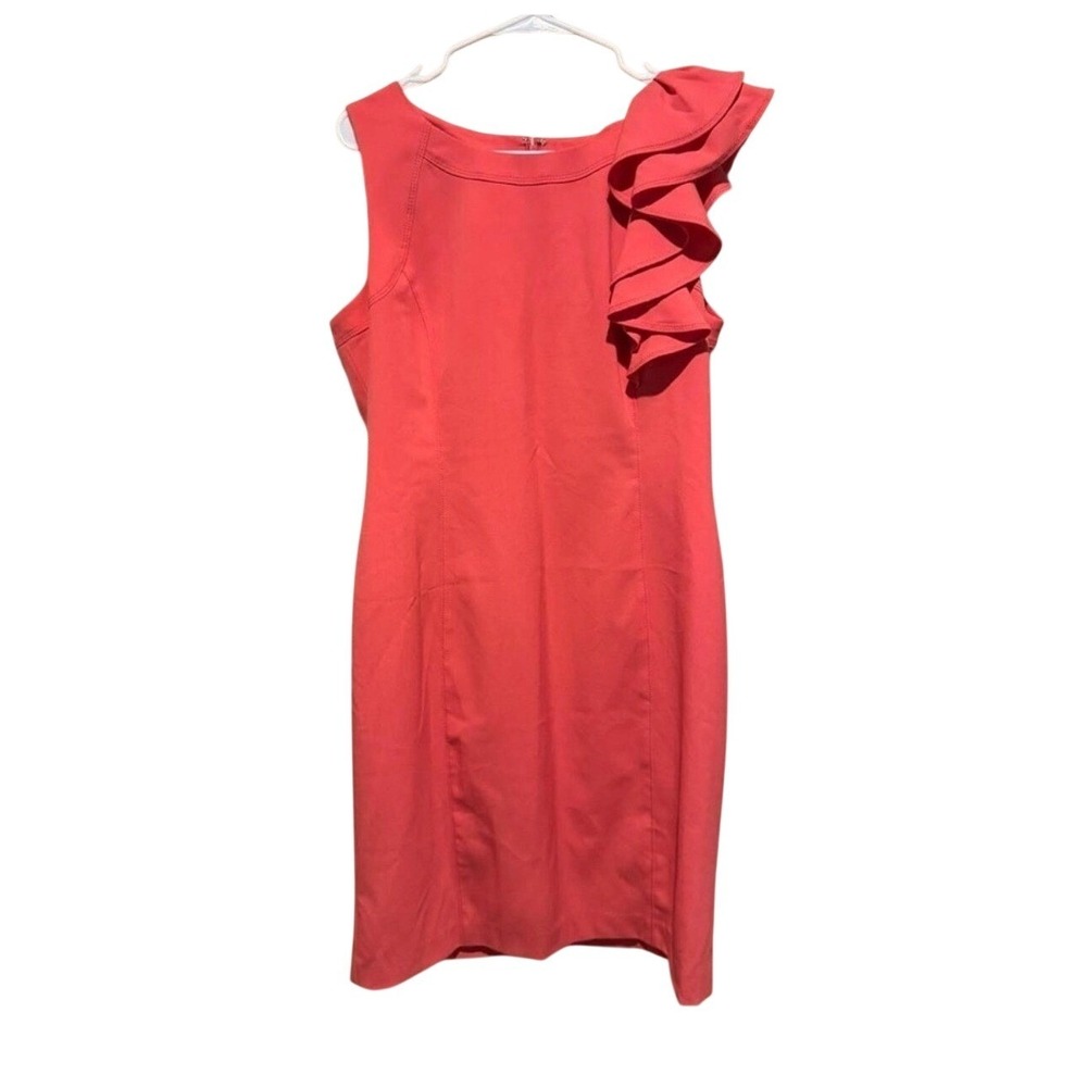 Calvin Klein Coral Maxi Dress‎